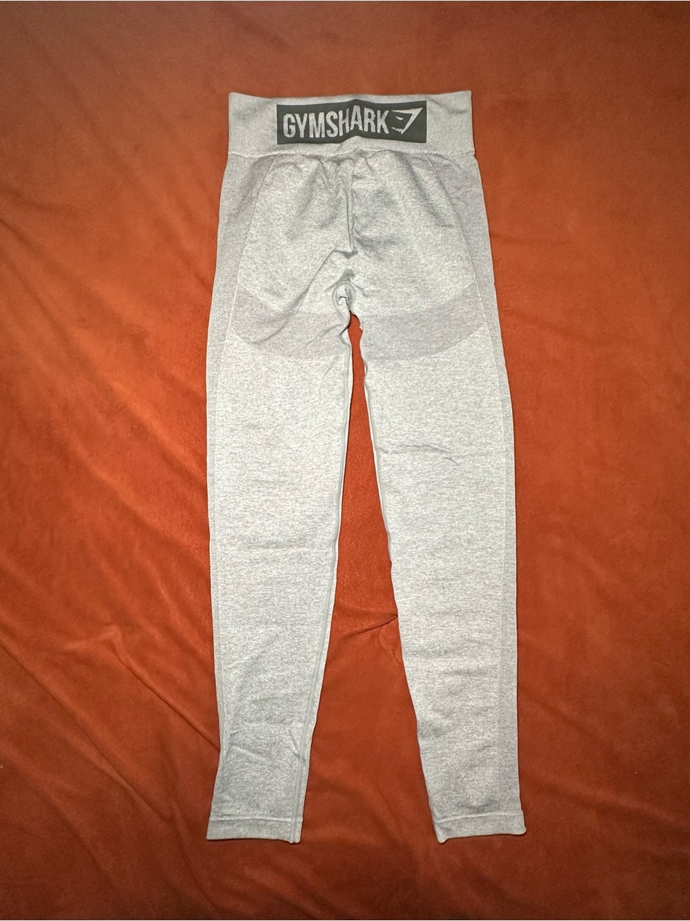 Gymshark Light Gray Seamless High-Waist Leggings